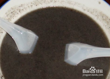 美味黑芝麻糊制作方法