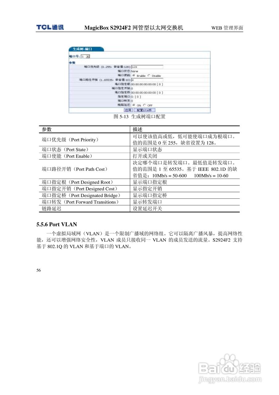 TCL王牌交换机S2924F2型说明书:[7]