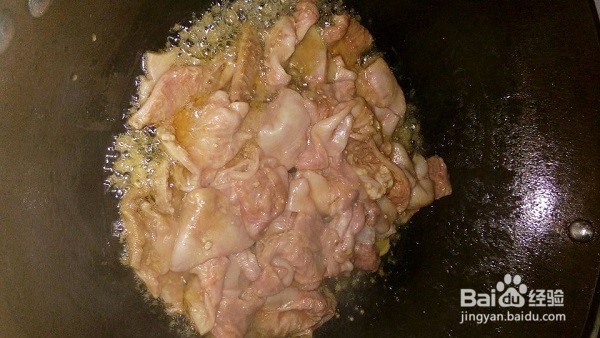 美食——酸豆角炒肥大肠