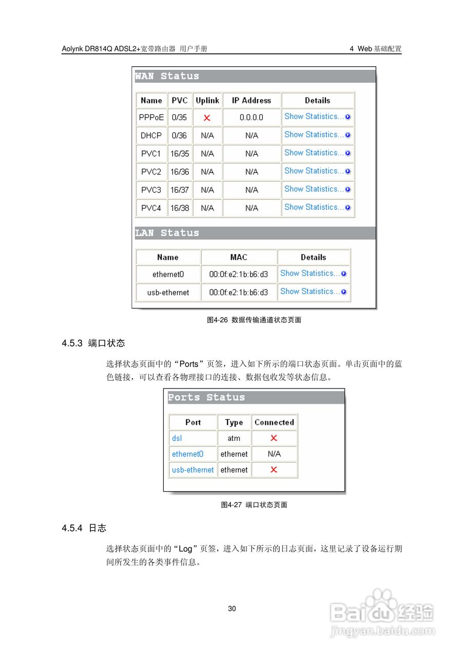 华三交换机DR814QADSL2+形说明书:[4]