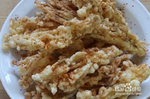 炸金针菇的最简单做法