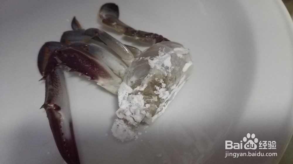 吃光光的梭子蟹