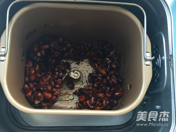 面包机版核桃花生糖