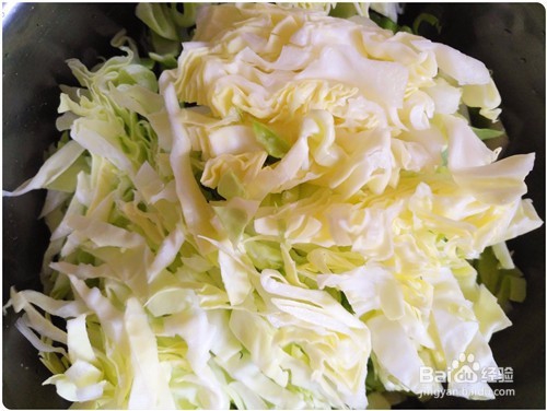 酸香包菜的简易做法