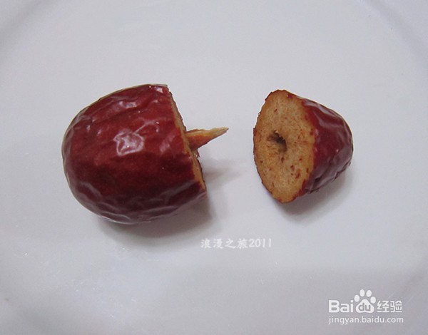 大枣制作圣诞老人圣诞雪人