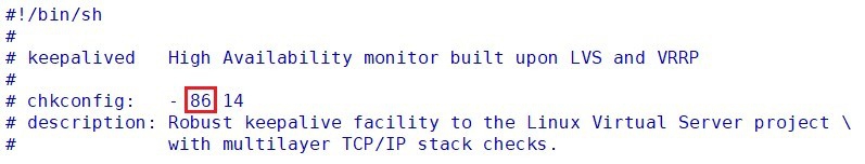 怎样确保开机时MySQL先于Keepalived启动