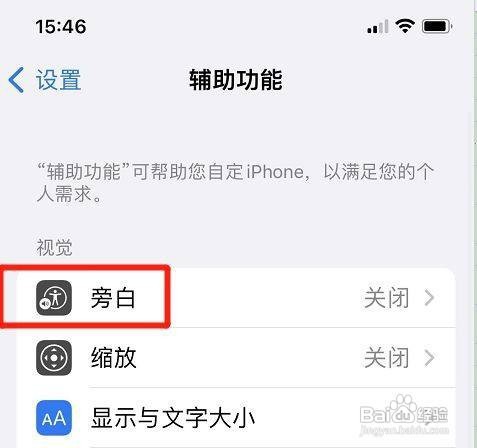 苹果手机如何输出旁白八点式盲文