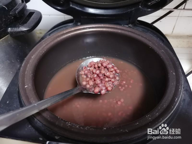 红豆汤圆的做法