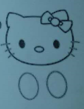 教你画HelloKitty猫的简笔画