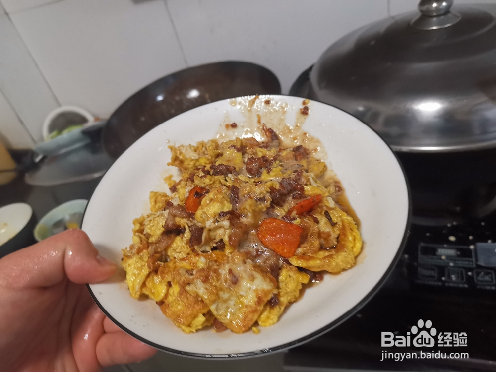 家里肉末和鸡蛋块怎么做