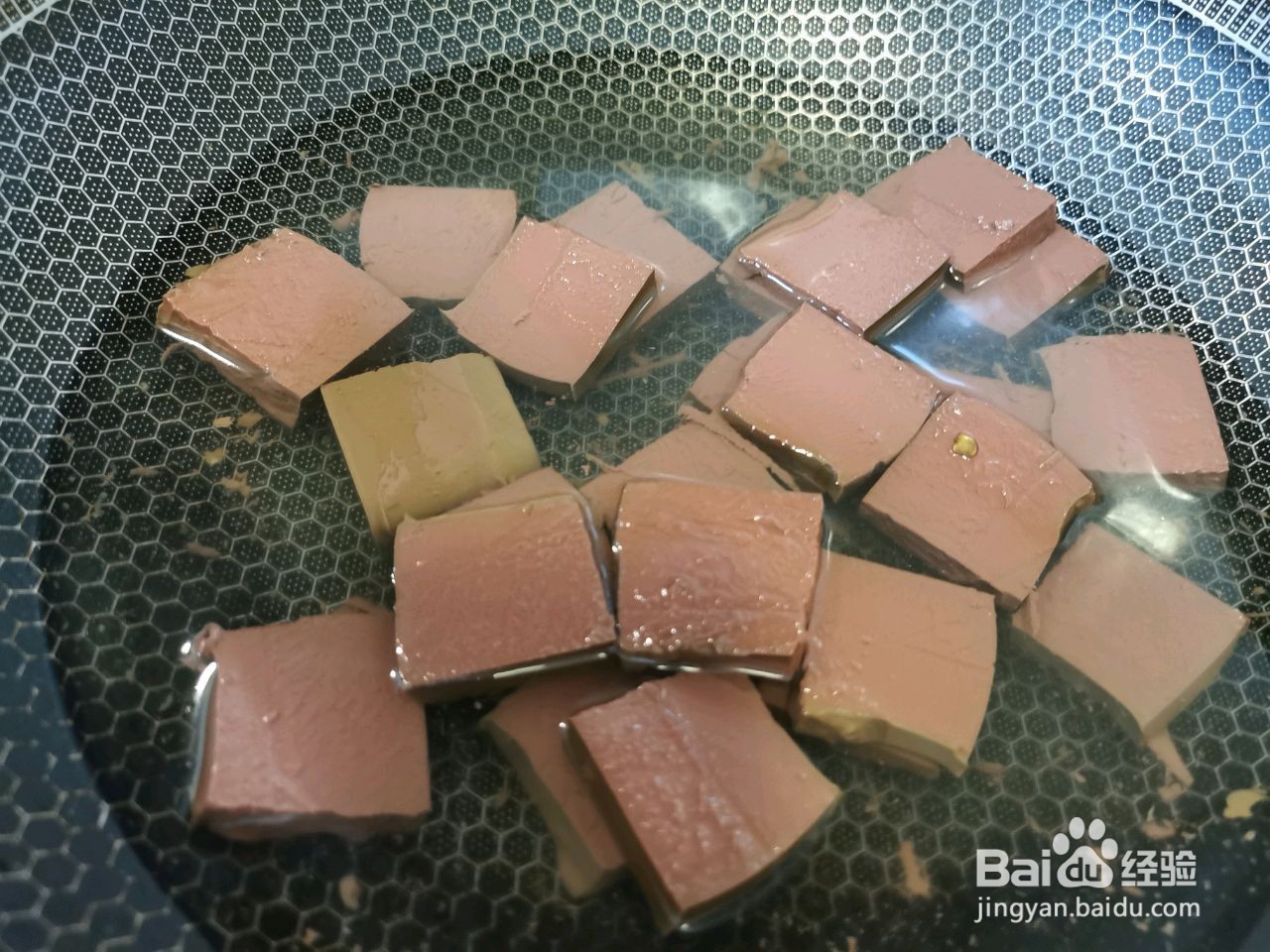 韭菜炒鸭血的做法