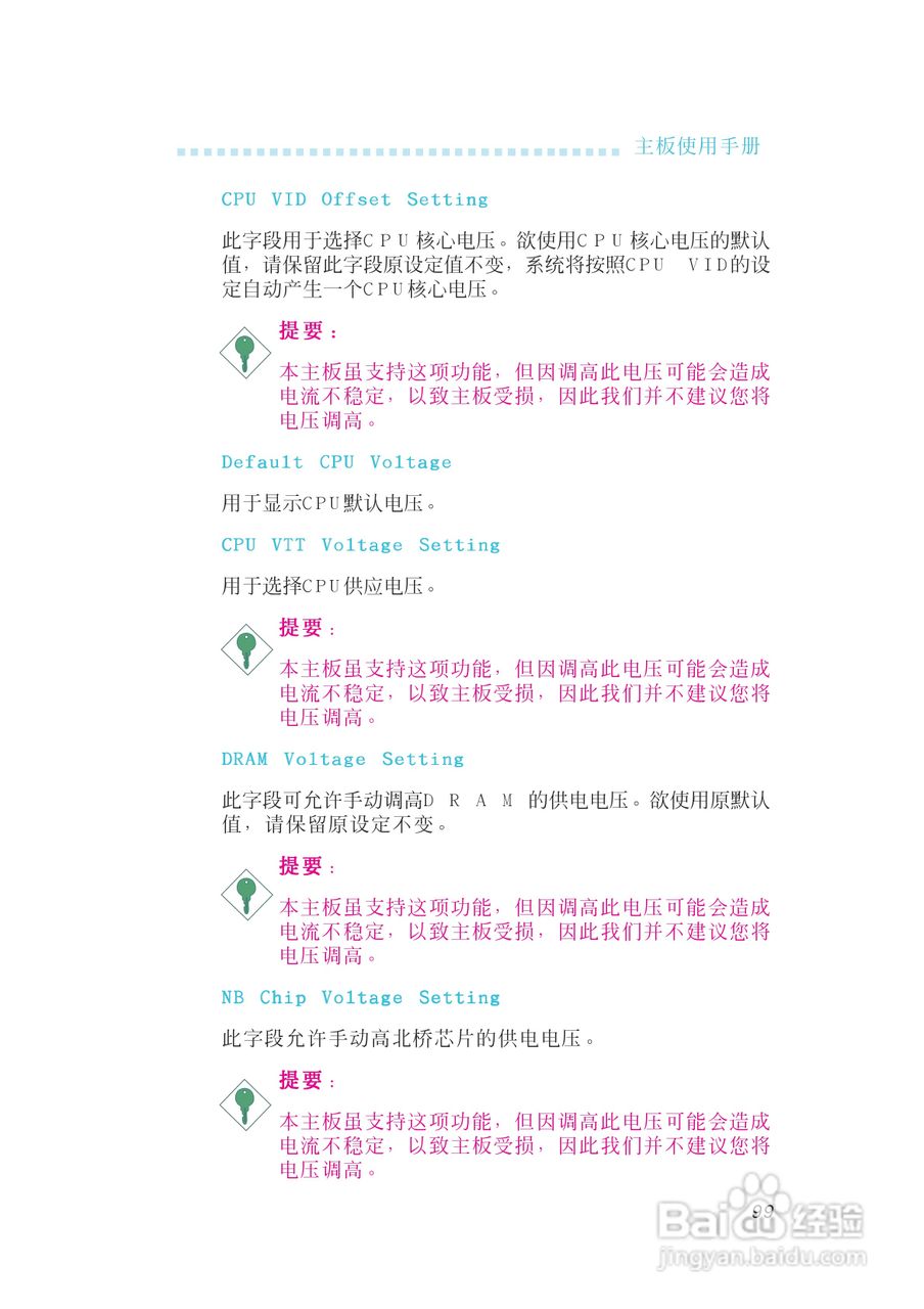 友通INF. 975G型主板说明书:[10]