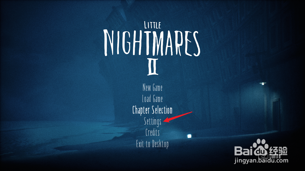 小小梦魇2怎么设置中文