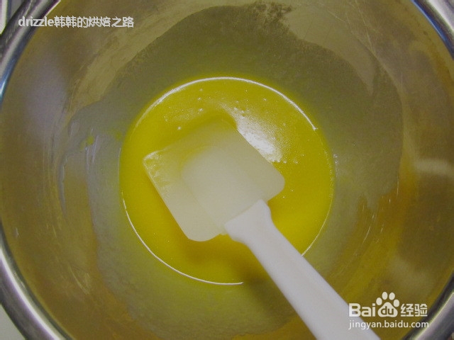迷你戚风蛋糕——无水版
