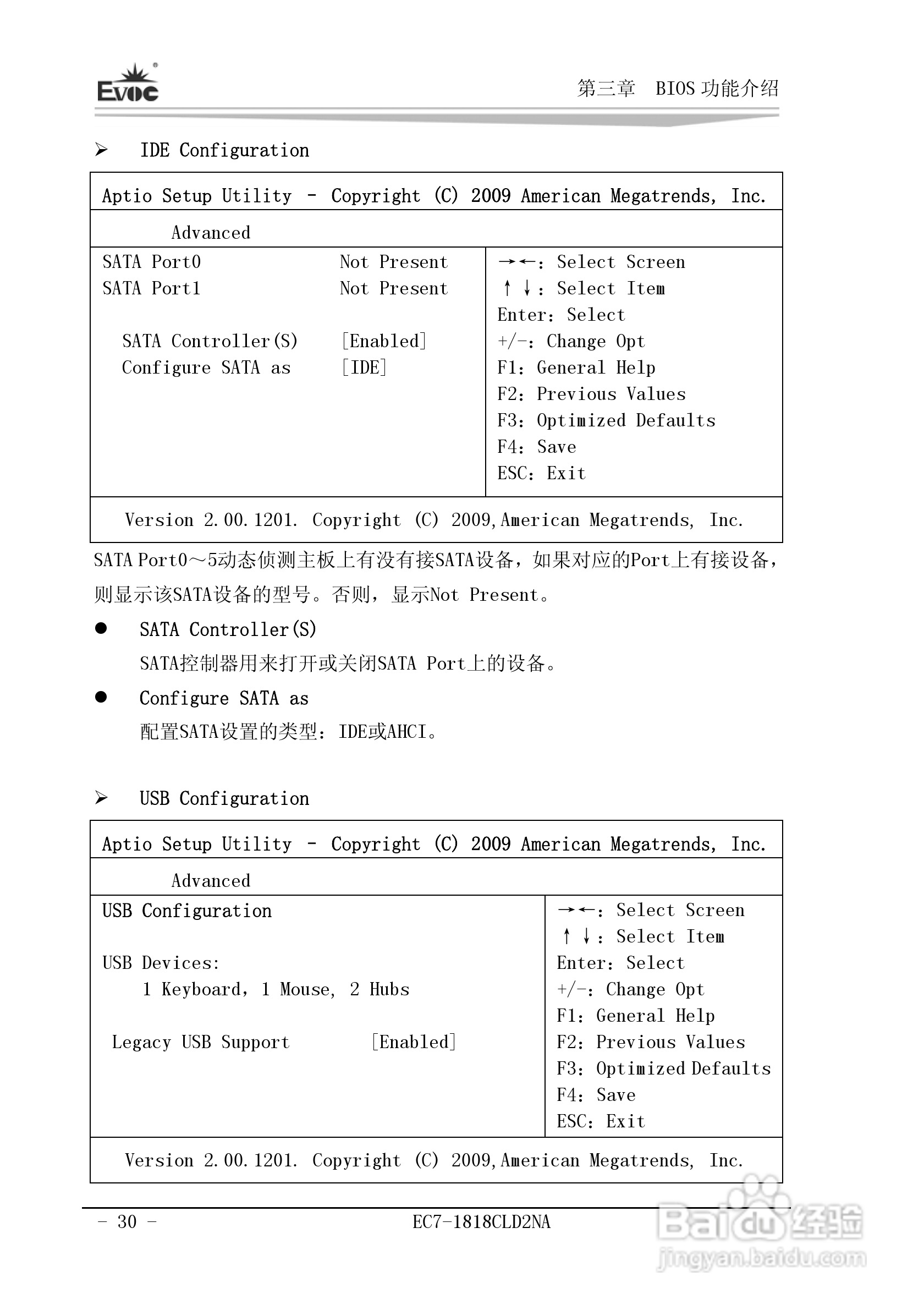 研祥Mini-ITX主板EC7-1818CLD2NA说明书:[4]