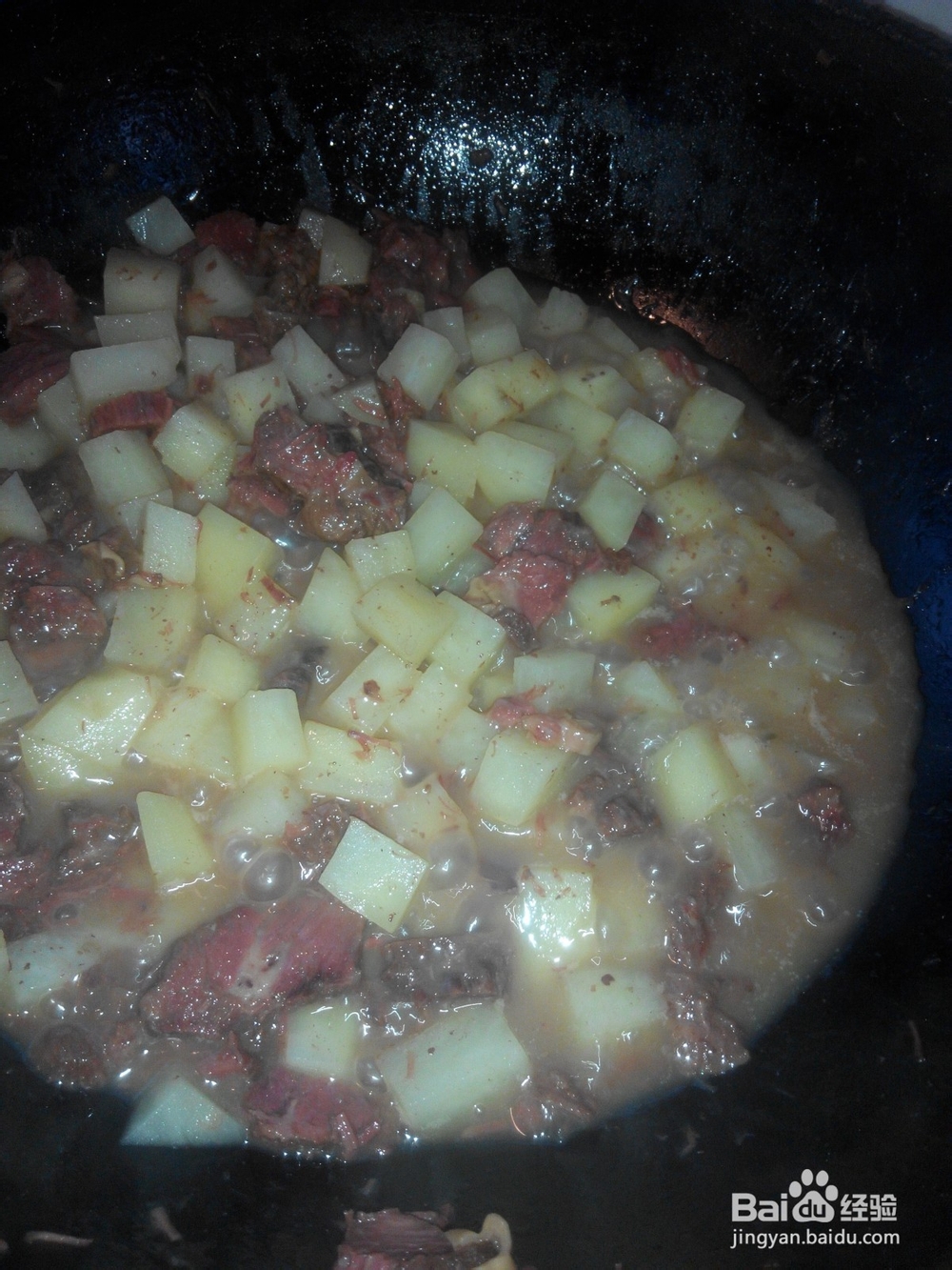 干靠牛肉土豆丁