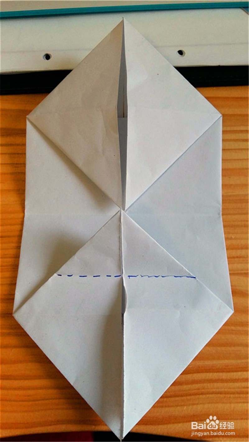 趣味折纸---小白兔的折法