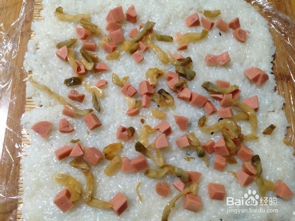 姿饭团的制作方法