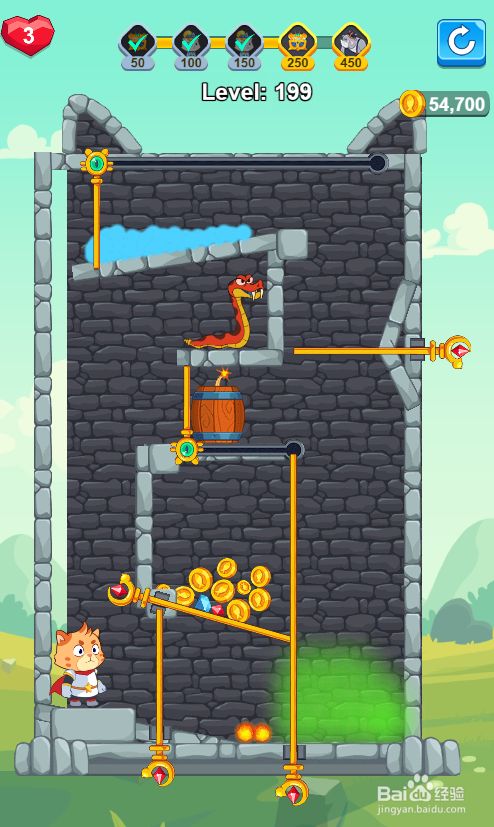 Hero Save the Princess的Lv.199怎样通过