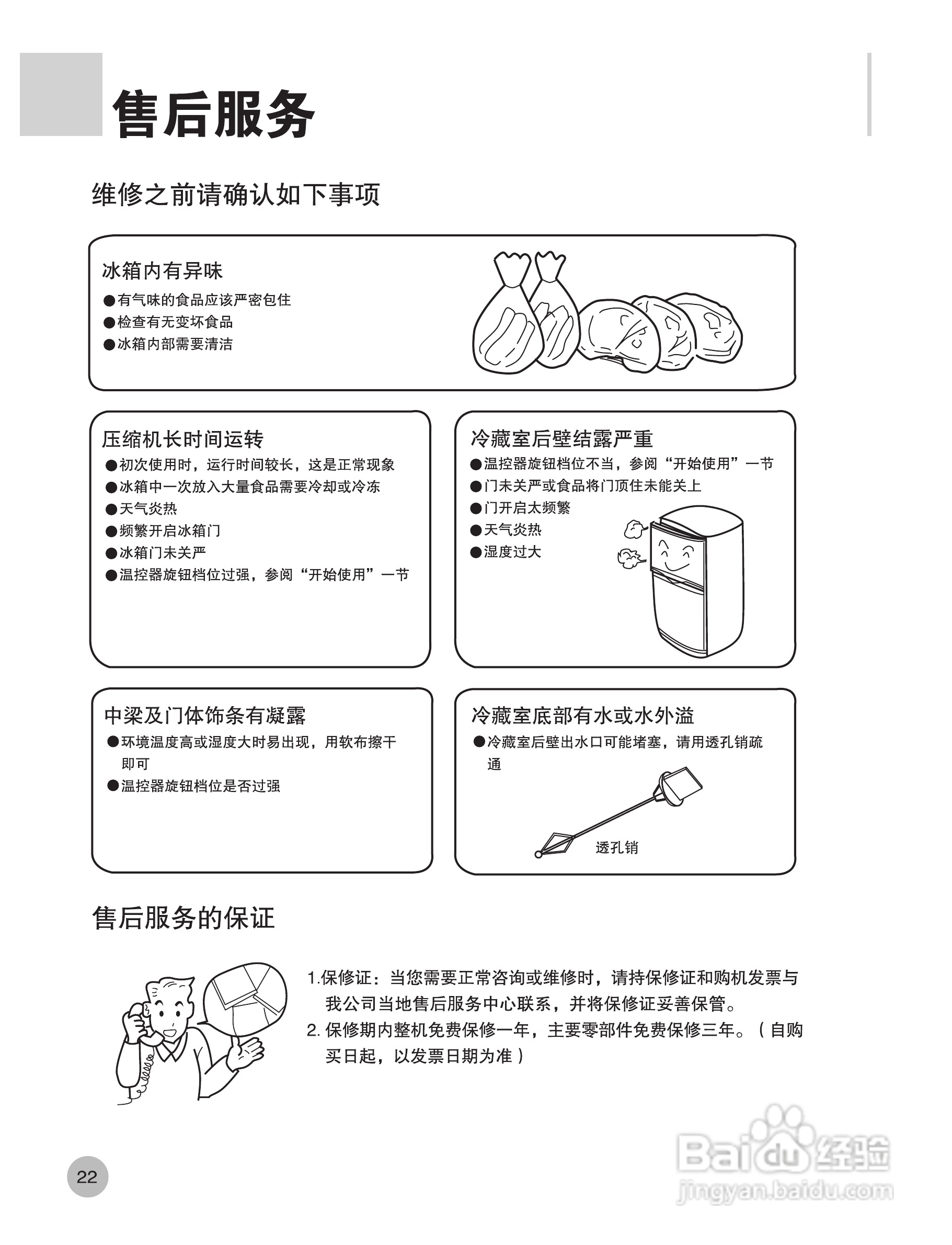 海尔冰箱BCD-216F型说明书:[3]