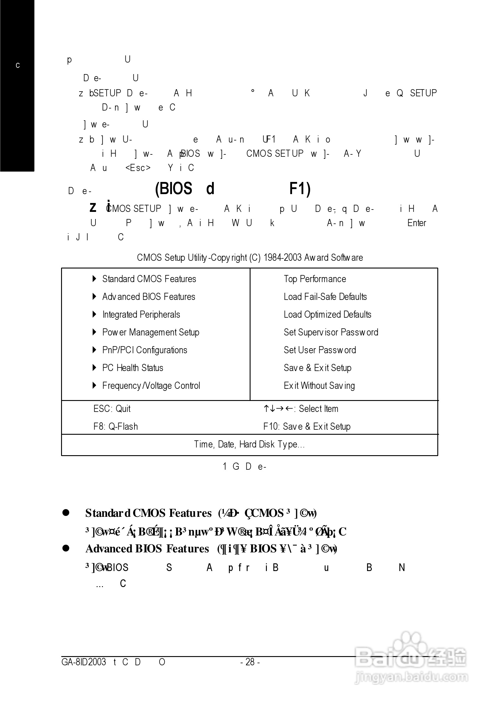 技嘉GA-8ID2003型主板说明书:[4]