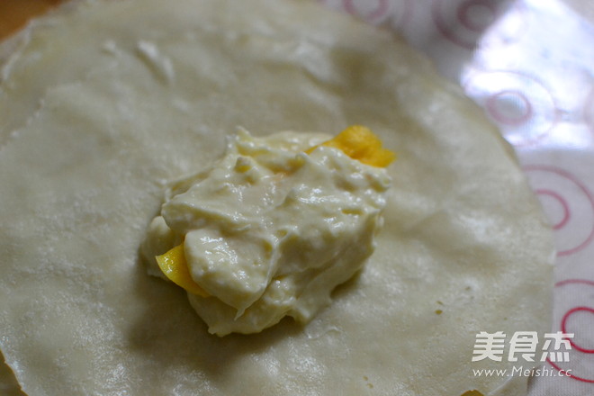 性感饱满的芒果班戟