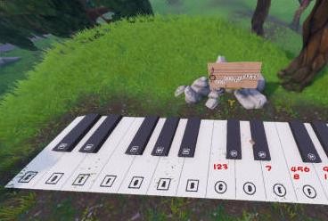 堡垒之夜孤独小屋钢琴怎么跳