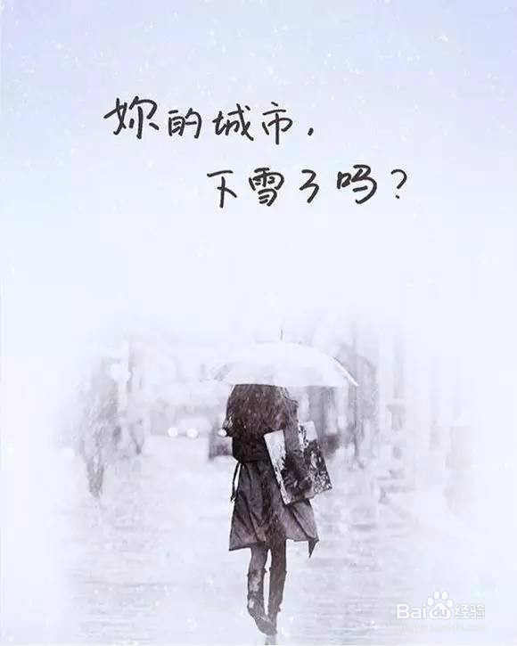 雪景的美丽和魅力