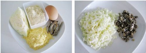 【豆渣小鱼饼】----周末版的家常主食