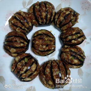私房秘制糖醋灯笼茄子