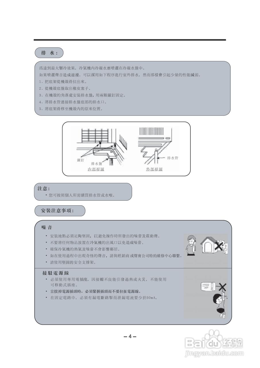 声宝AF-A7LA窗口式冷气机说明书:[2]