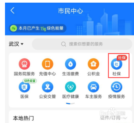 支付宝如何查询生育保险缴费记录