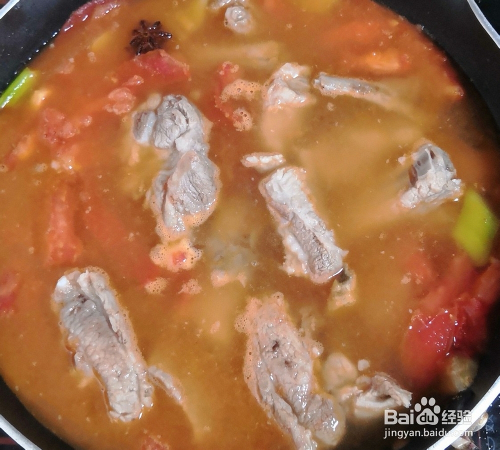 番茄排骨的做法