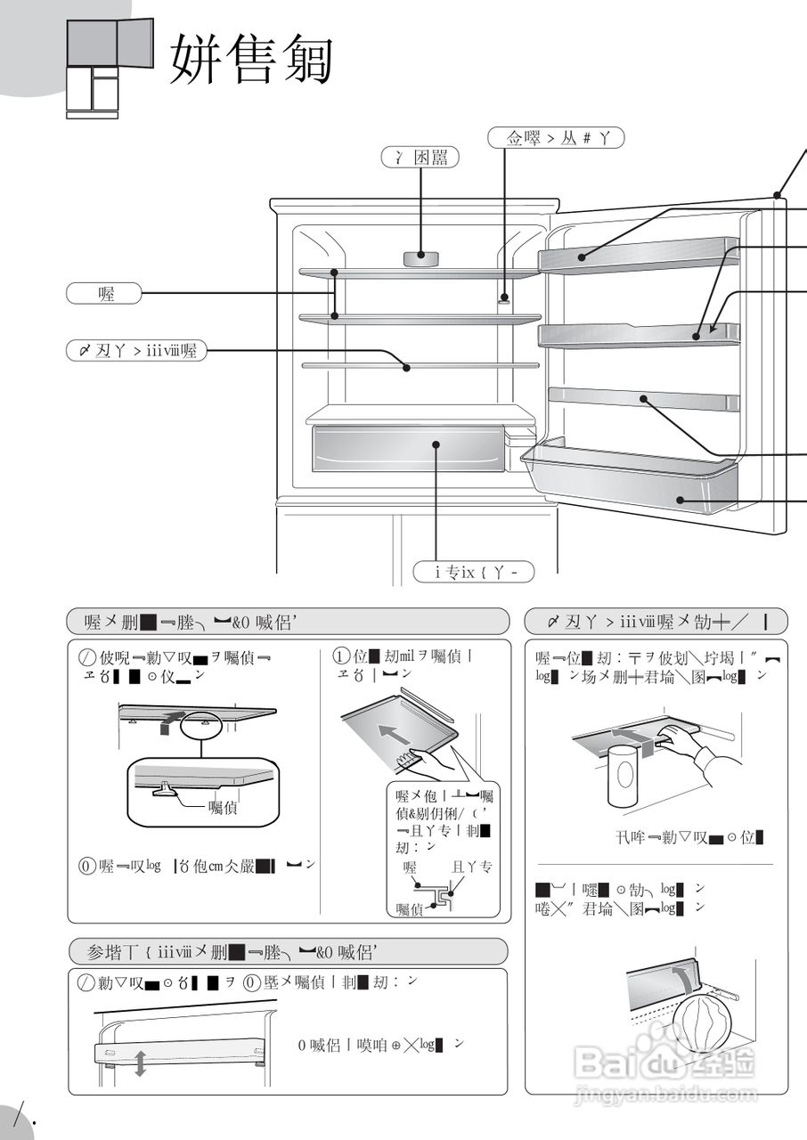SHARP SJ-KT37P冰箱使用说明书:[1]