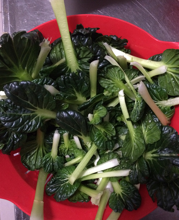 菰米菊花菜炒银鱼干