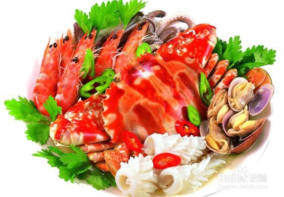 吃海鲜时的建议