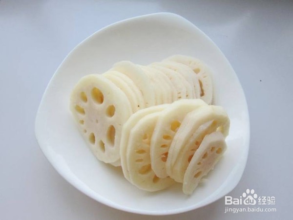 凉拌藕片的做法