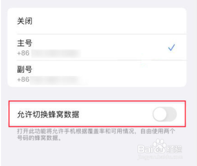 苹果12如何设置双卡模式