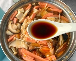 教你做低脂酸辣汤