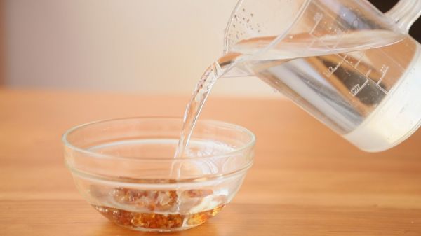 桃花蔓越莓花果茶