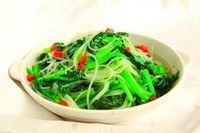 菠菜拌粉丝的家常做法