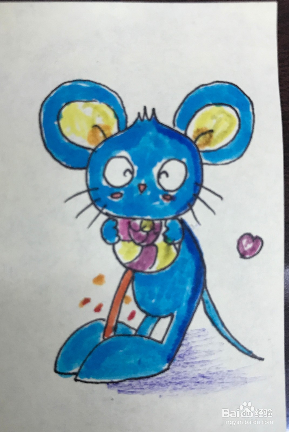<b>如何绘制一只卡通老鼠</b>
