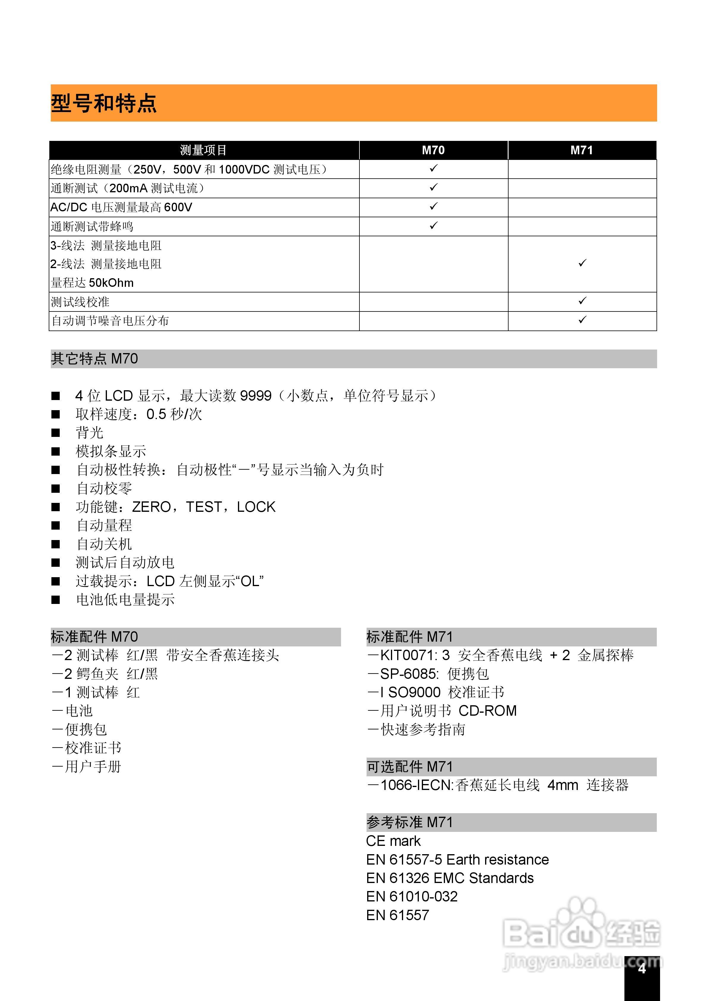 创意通HTM70系列通用多功能电力安装安全测试系列仪表:[1]