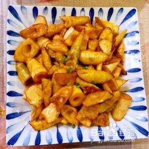 油焖春笋的制作方法