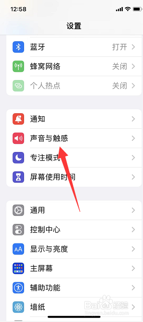 iPhone怎么开启按键音