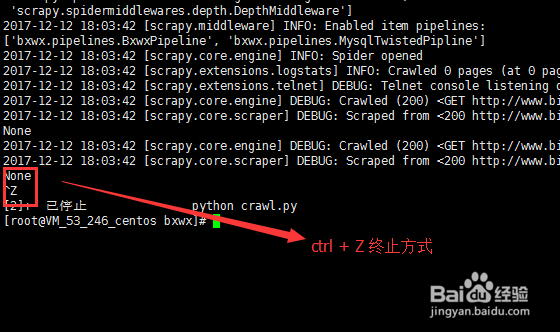 linux终止执行命令