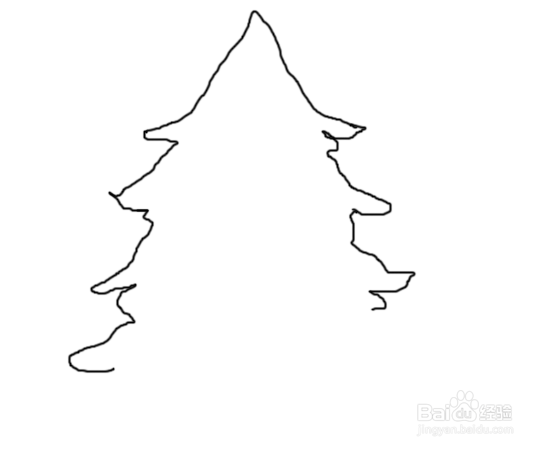 photoshop画一颗树