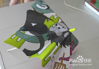 简单纸伞的制作方法图解可以打开收起!