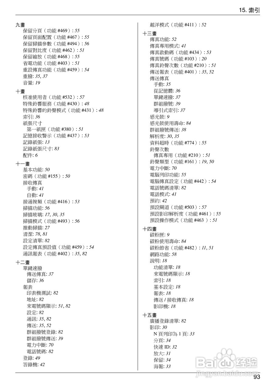 松下KX-MB778TW/788TW小型多功能一体机操作手冊:[10]