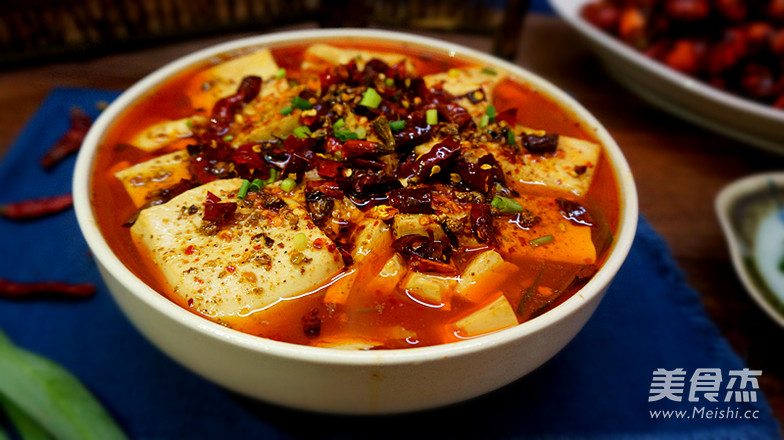 水煮豆腐----不一样的美味